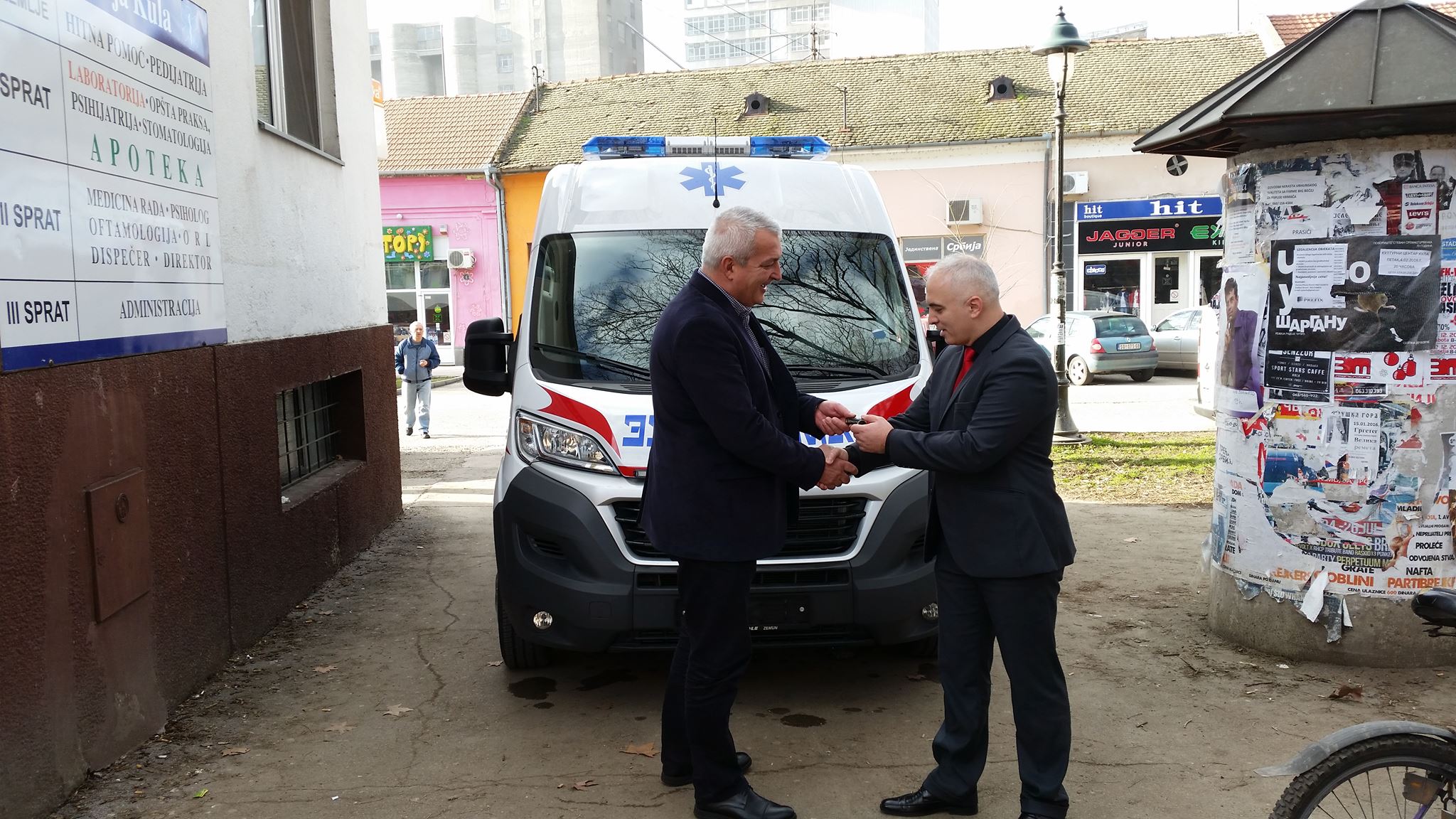 Pridavanje kljucoh