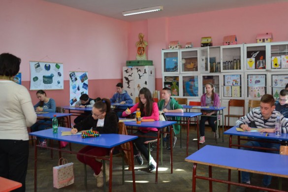 Из русинског језика такмичили се ученици из двадесет школа