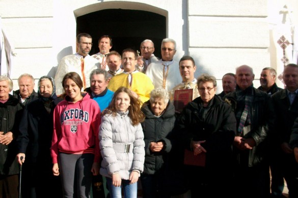 Седемцме священїки на Кирбайскей Служби у Беркасове