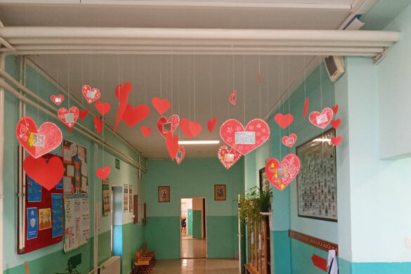 Дзень залюбених означени у коцурскей школи