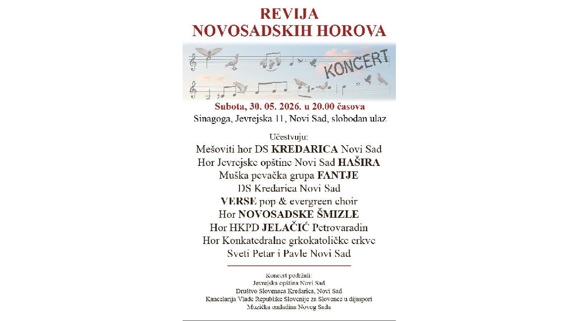10 revija novosadskih horova
